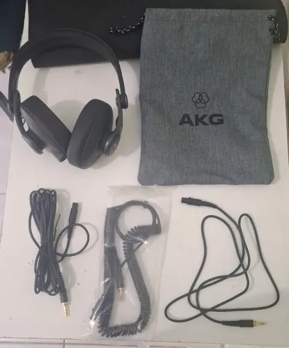 Akg k371 Fones + Fiio Ka11 Dongle DAC
