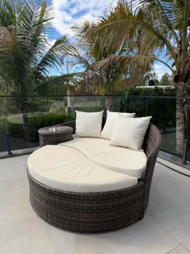 Chaise área gourmet jardim