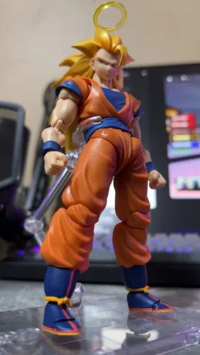 Goku SSJ3 S.H.Figuarts Bootleg Dragon Ball Z Sem Caixa<br>Descrição:
