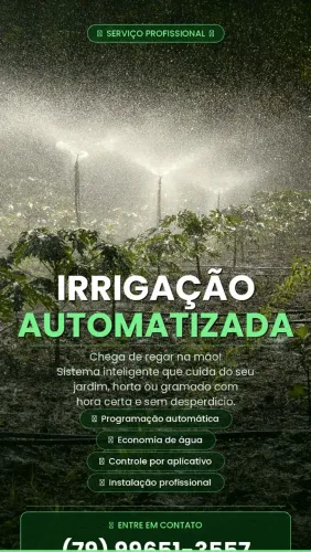 IRRIGAÇÃO AUTOMATIZADA 