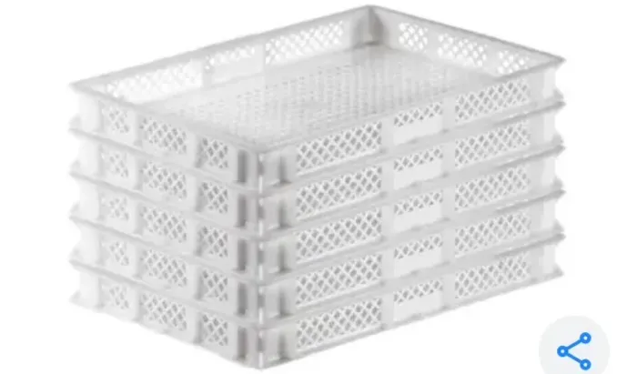 Caixa de salgado de plastico