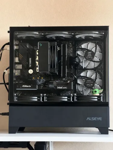 PC Gamer Ryzen 5 5500 | ARC B580 12GB | 16GB RAM | SSD NVMe | Pronto para jogar
