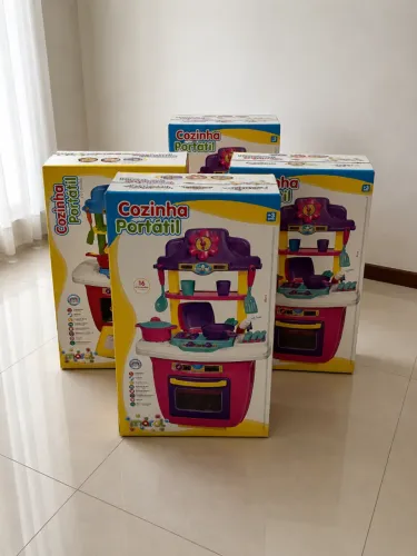 Cozinha Infantil com 16 Acessórios