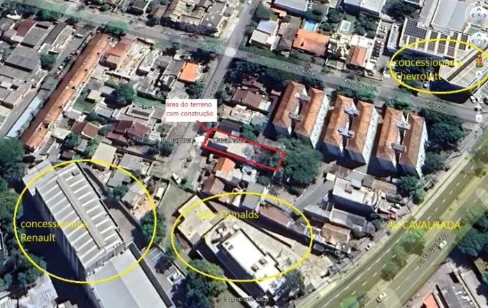 TORRO! ótimo terreno com construção alvenaria 220m2