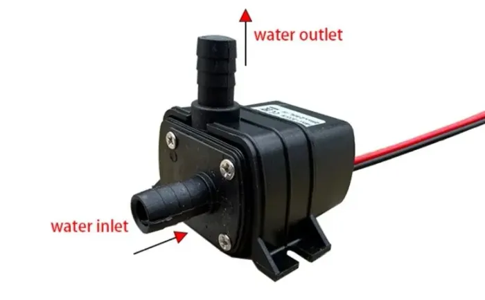 Bomba 12V 4.8W 240L por hora circulando bomba submersível, impermeável, Aquario COD-CP910