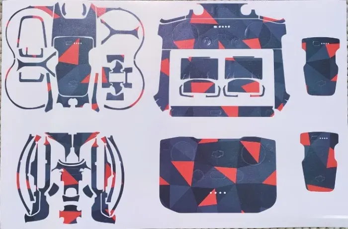 Skin Para Drone DJI NEO 2 - Spectre Red (Pronta Entrega)