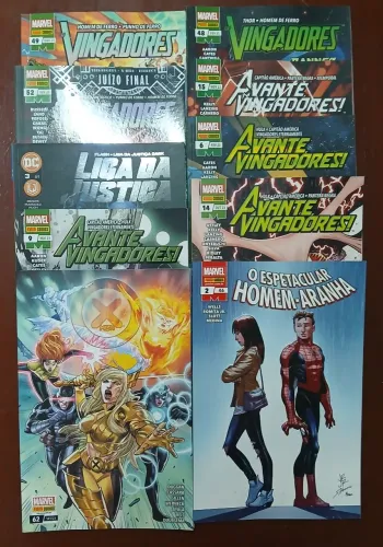 Revistas Marvel variadas excelente estado de conservação por valor unitario.