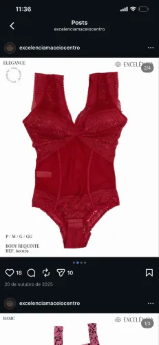 Body excelência langerrie