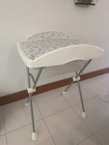Banheira com trocador infantil