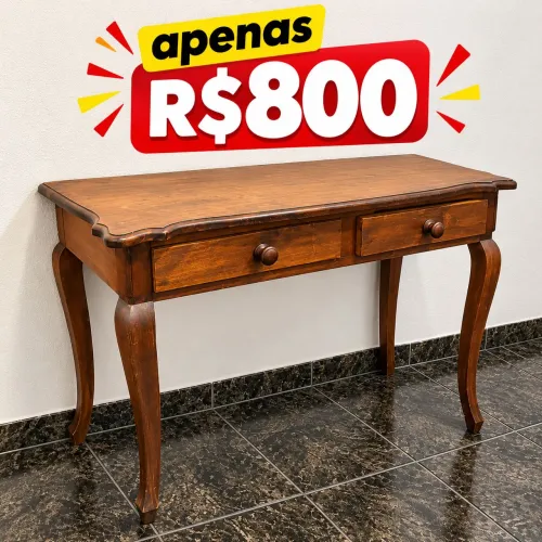 MESA APARADOR madeira de lei
