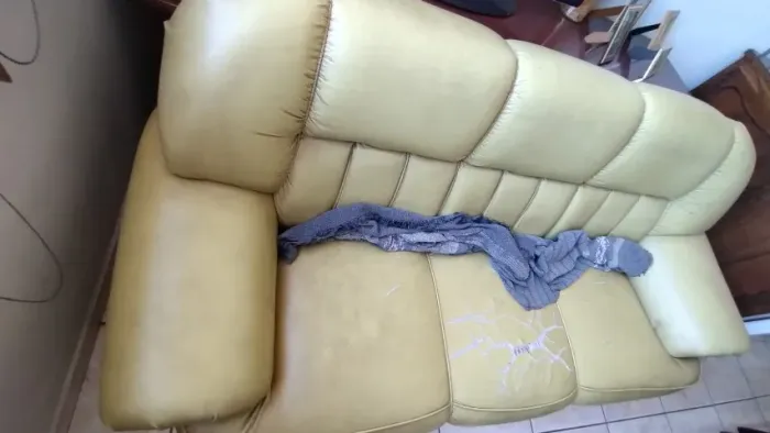 Sofa em corino