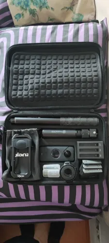 Camera insta 360 x2 com kit de acessórios
