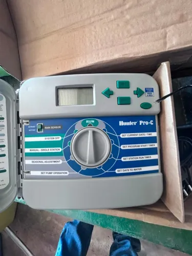 Controlador de Irrigação Hunter PCC-901 (9 Estações) - Novo na Caixa!
