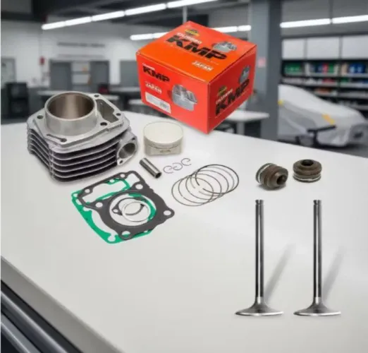 Kit cilindro motor KMP válvulas Honda Start 160 2016 a 2024 Valor negociável