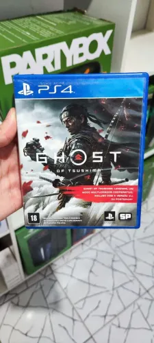 Ghost Of Tsushima PS4 Jogo Midia Física Semi Bem Conservado