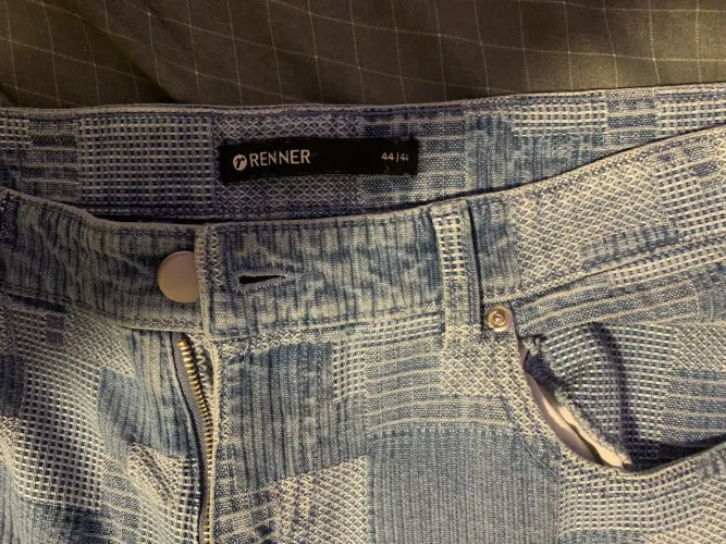 Calça baggy nova masculina