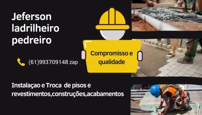 Ladrilheiro e pedreiro