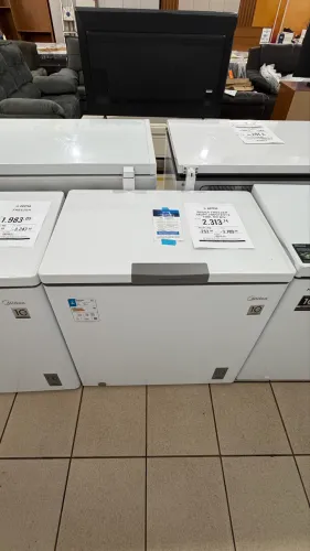 Freeze MIDEA 198 litros bivolt 10 anos de garantia