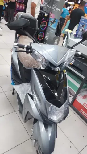 Bicicleta elétrica Speed prata