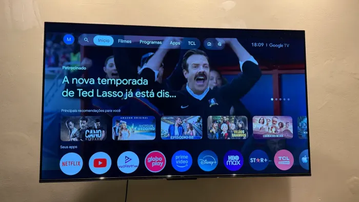 Televisão TCL de 55 polegadas