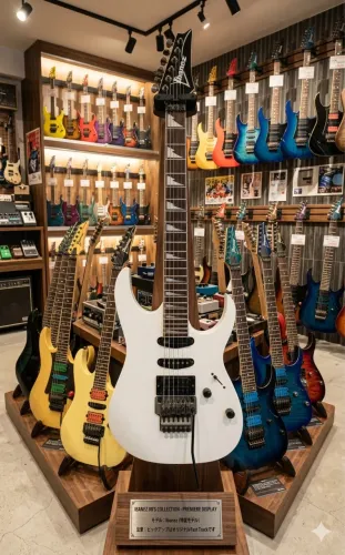 Ibanez rg 760 pearl white com dimarzio