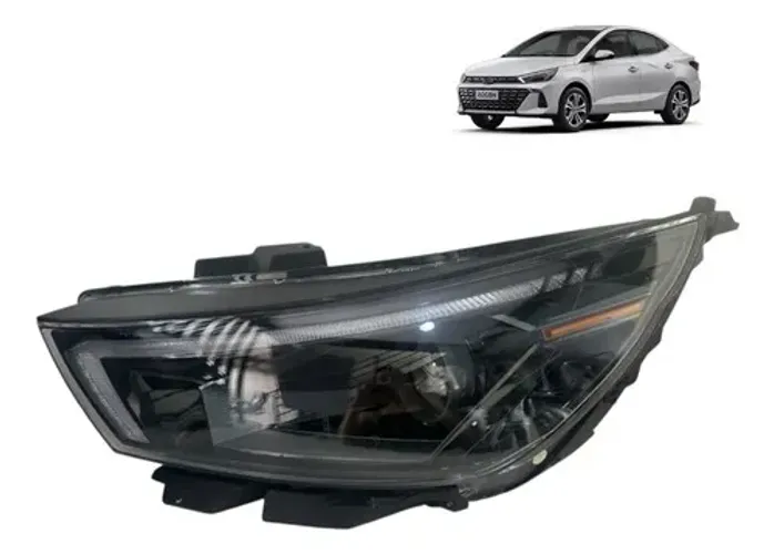 Farol Hb20 2023 2024 2025 2026 Led Esquerdo Original Esquerdo/motorista