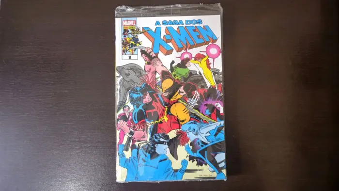 A Saga dos X-Men Vol. 8 - Primeira Temporada (Lacrado) - Marvel - HQ Panini