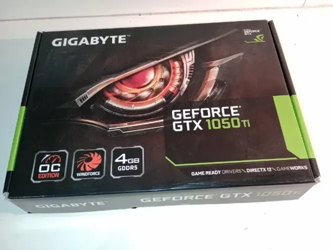 Placa de vídeo Gigabyte GTX 1050 Ti 4gb GDDR5