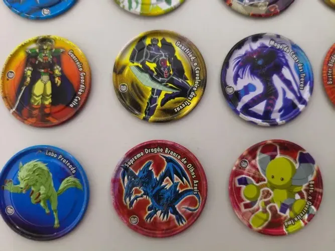 Tazos YU-GI-OH! Metal Elma Chips Lote 39 Tazos