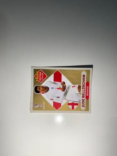 Figurinha extra legend JUDE BELLINGHAM OURO- copa 2022