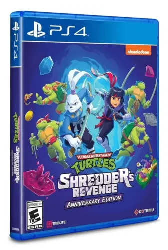 Jogo Playstation 4 Teenege Mutante Ninja Shredders Revenge Anniversary Edition LACRADO