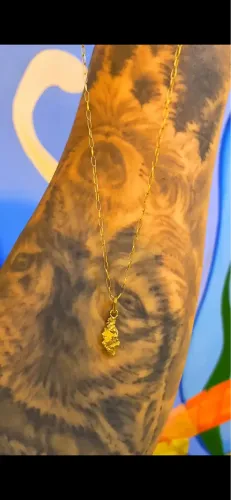 Cordão de ouro masculino