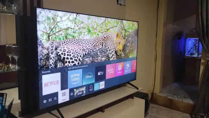SMARTV 70 POLEGADAS SAMSUNG 4K todos os aplicativos