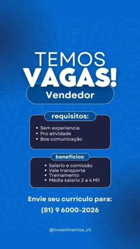 Vaga de emprego