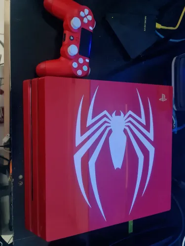 Ps4 pro edição spider man software 11.50