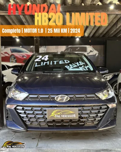 Hyundai HB20 Limited 1.0 Flex 12V Mec. 2024