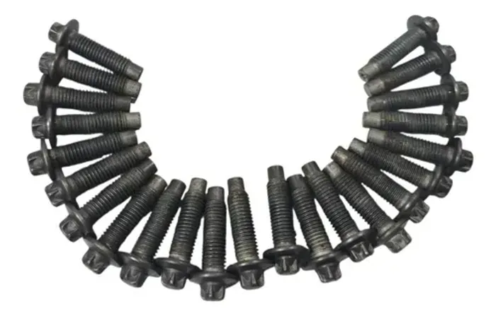 Kit Parafuso Carter Duster 2.0 2012 2013 2014 2015 2016 Preto