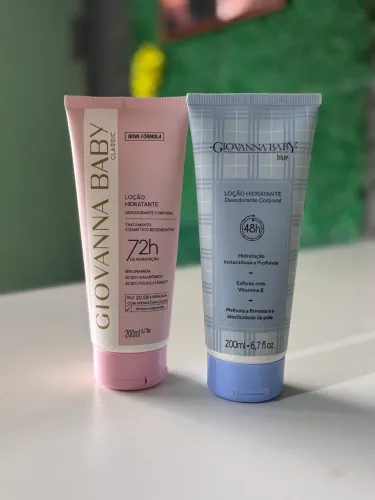 Loção Hidratante Desodorante Corporal Giovanna Baby 200ml.