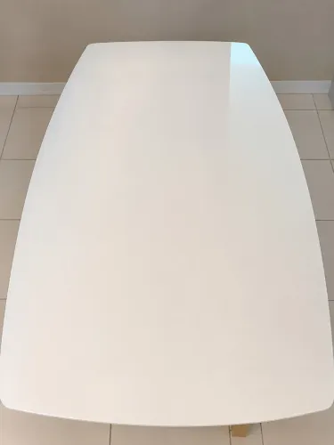MESA DE VIDRO 6 lugares