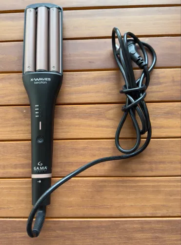 modelador de cachos GA.MA Italy X-Waves Keration bivolt 110v 220v 