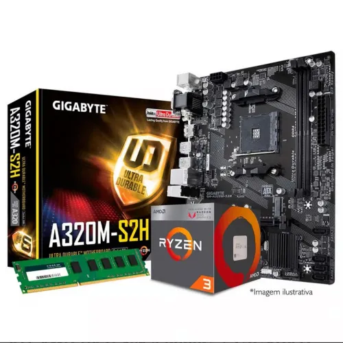 Kit Upgrade AMD Ryzen 3 2200G + A320MH + 8GB DDR4