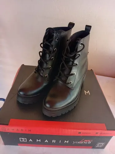 Bota coturno cano curto