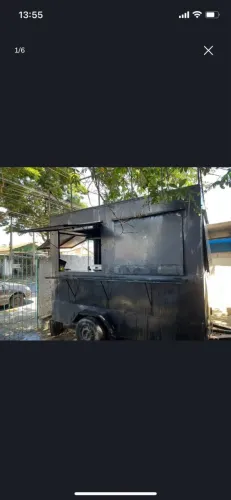 Vende trailer de food truck ou troco por moto