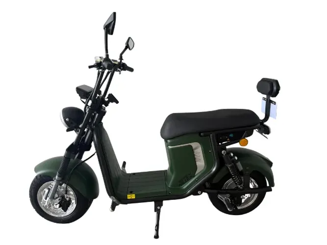 Scooter elétrica Zumpy Zetex 1000W bateria removível 60V 23,5Ah Nova