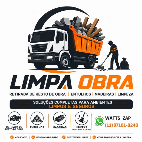     Retiramos Entulho, Madeiras e Restos de Obra com Rapidez
