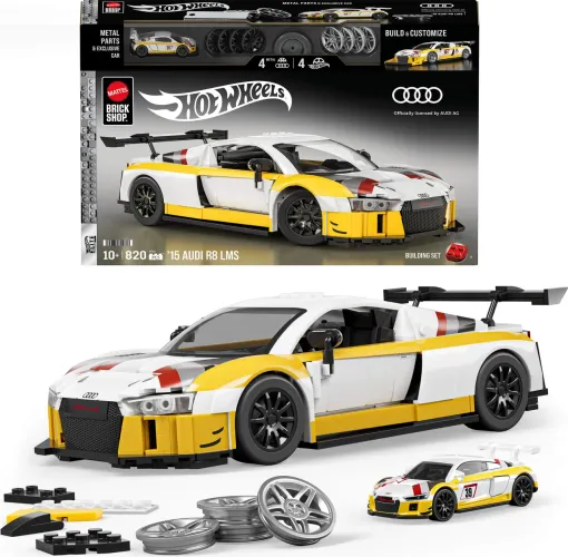 Hotwheels Audi R8 brick shop
