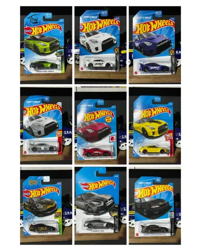Hot Wheels GTR LBWK R35 Silvia S15 Guaczilla