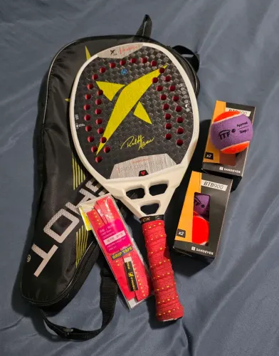 Raquete beach tennis Drop Shot zerada!