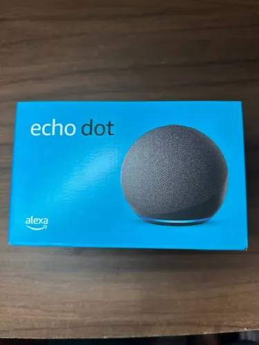 Echo Dot Alexa LACRADO ! NOVO! Nota Fiscal e 1 ano de Garantia, Preto ou Branco