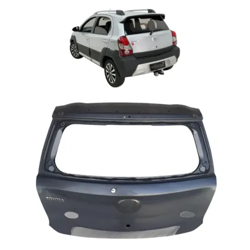 tampa traseira etios cross 2014 a 2020 usada